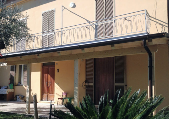 Pergola in legno